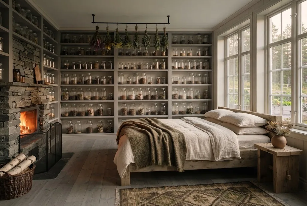 Artist's impression of the Seedkeeper’s Suite: the suite in the Seed House wing